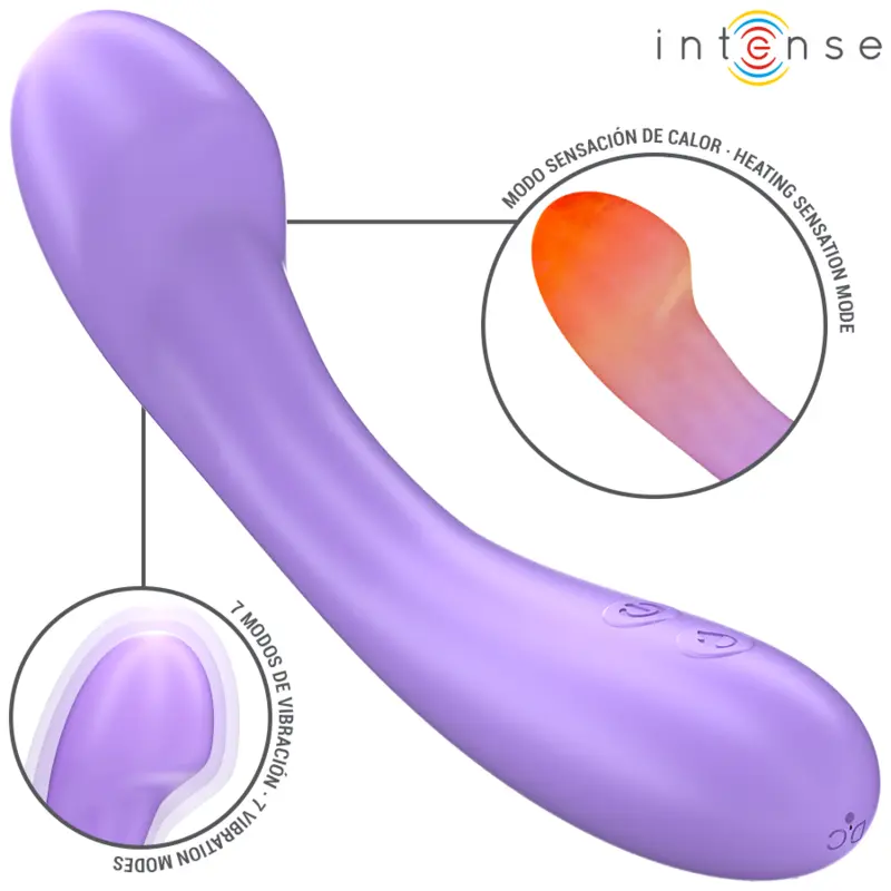 INTENSE Becky Heatable Vibrator Purple Photo 2