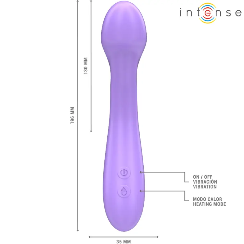 INTENSE Becky Heatable Vibrator Purple Photo 6