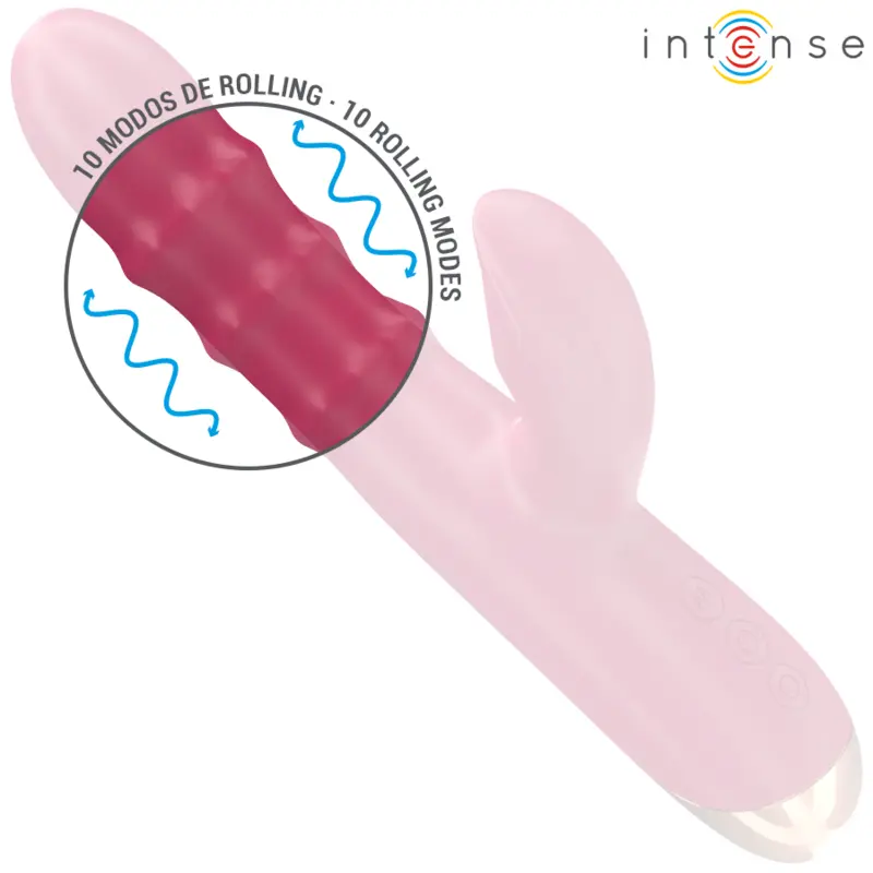 INTENSE CHLOE 3-in-1 Multifunction Vibrator Red Photo 3