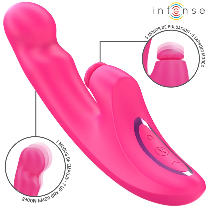 INTENSE EMI 3-in-1 Multifunctional Vibrator Pink Photo 2