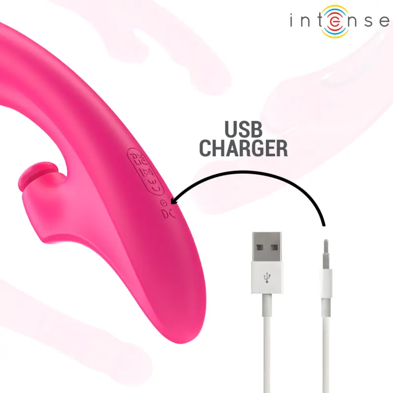 INTENSE EMI 3-in-1 Multifunctional Vibrator Pink Photo 7