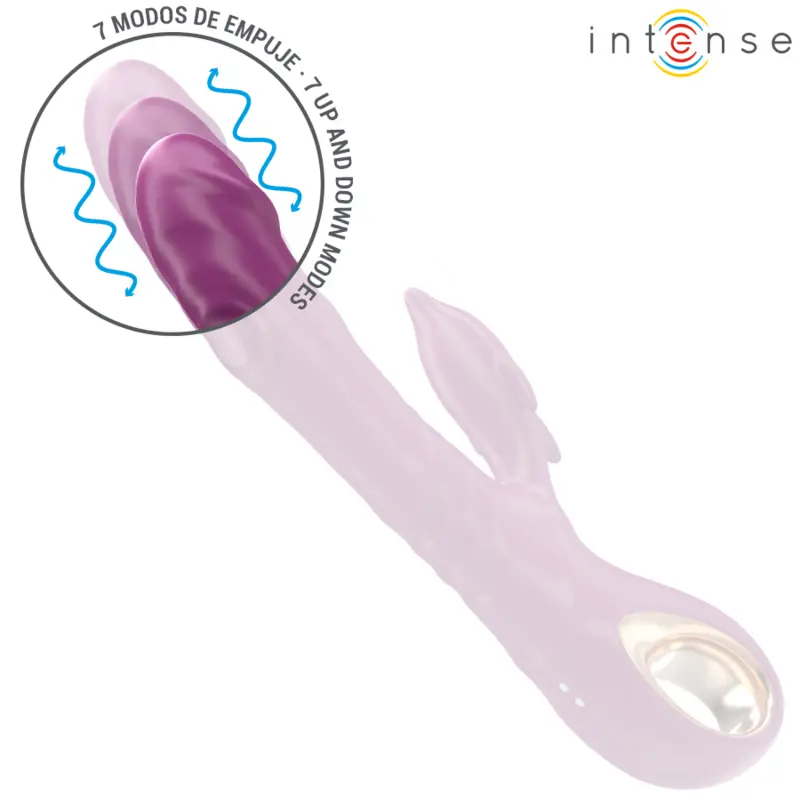 INTENSE HALLE Multifunctional Vibrator - Purple Photo 4