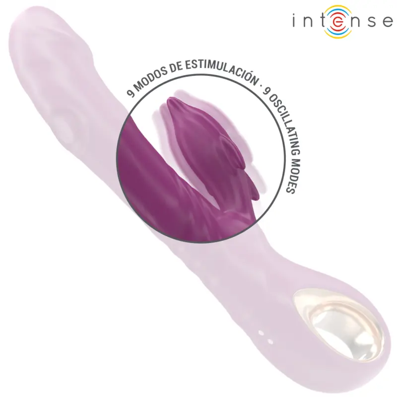 INTENSE HALLE Multifunctional Vibrator - Purple Photo 6