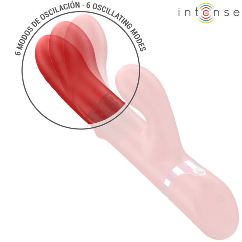 INTENSE LELE Multifunctional Vibrator - Red Photo 4