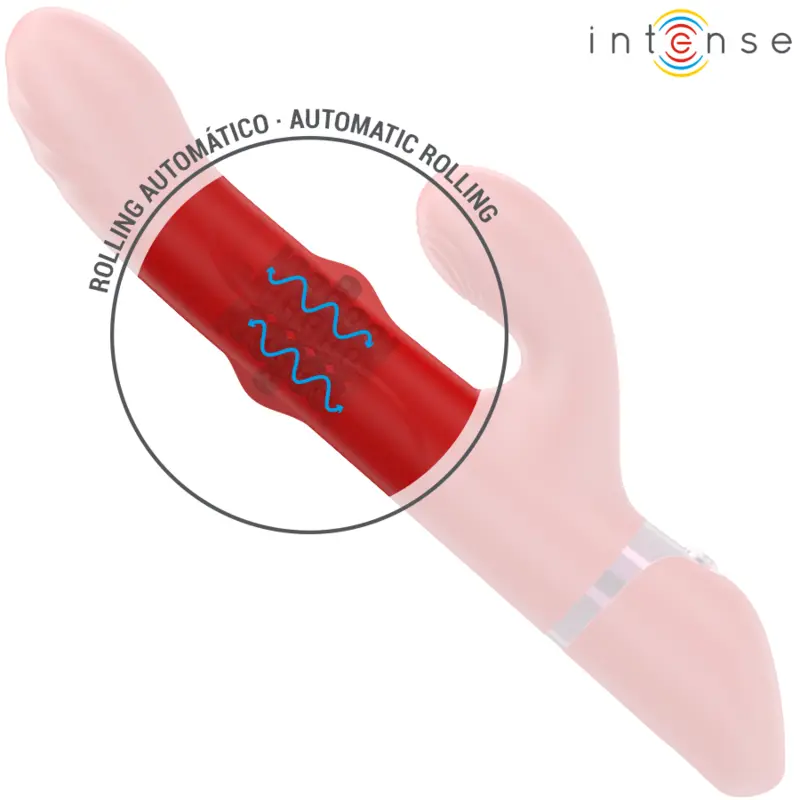 INTENSE LELE Multifunctional Vibrator - Red Photo 5