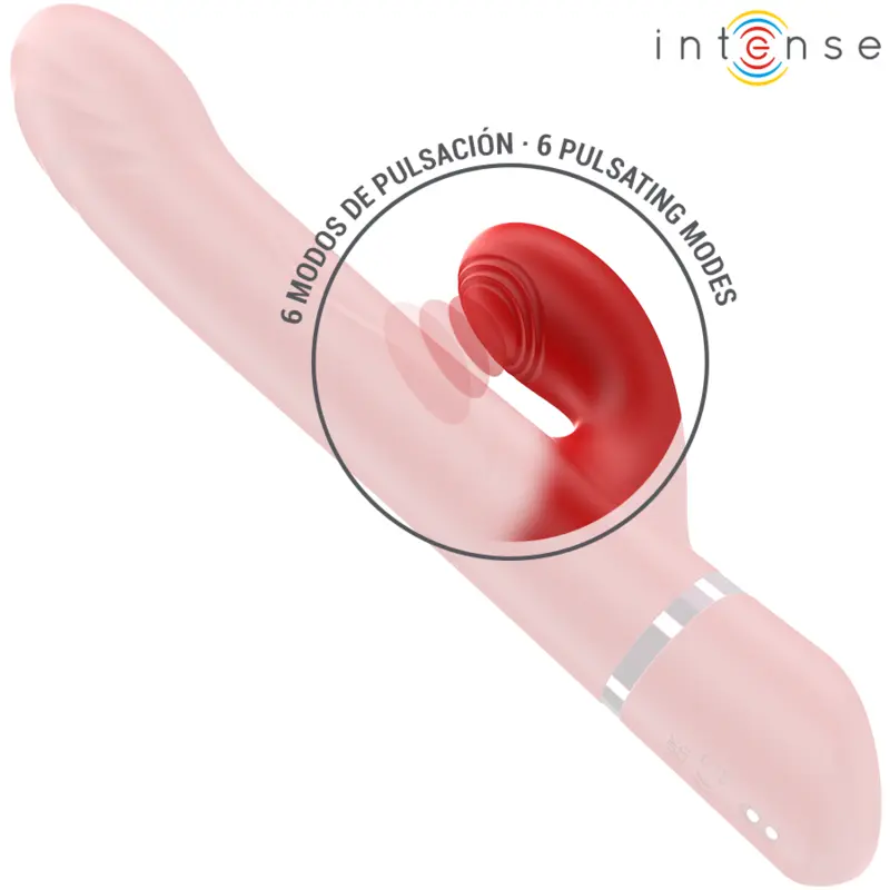 INTENSE LELE Multifunctional Vibrator - Red Photo 6