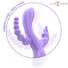 INTENSE Miko Triple Vibrator and Anal Stimulator Purple Photo 4