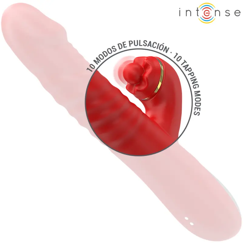 INTENSE Thalia Multifunctional Vibrator Red Photo 5