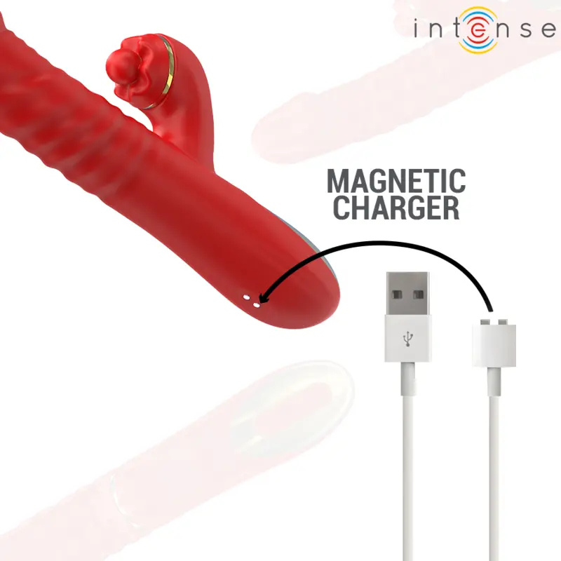 INTENSE Thalia Multifunctional Vibrator Red Photo 7