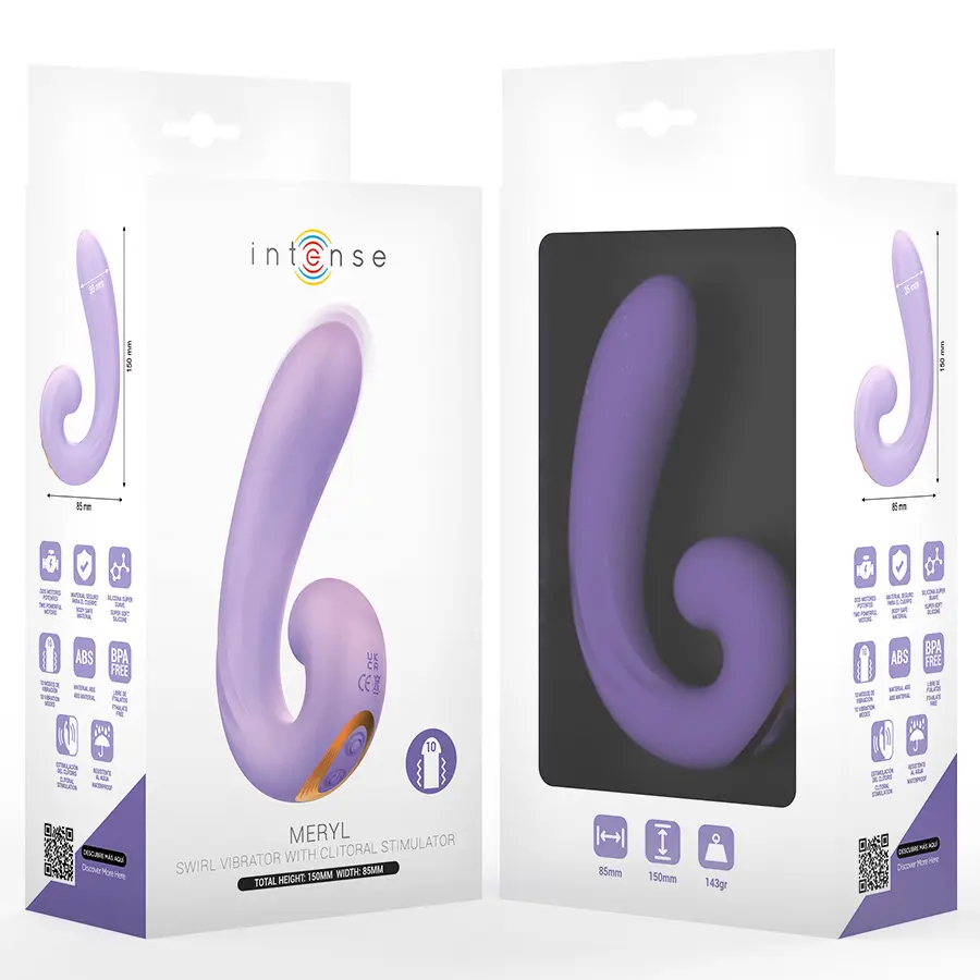 INTENSE Meryl Dual-Vibration Clitoral and G-Spot Stimulator Photo 3