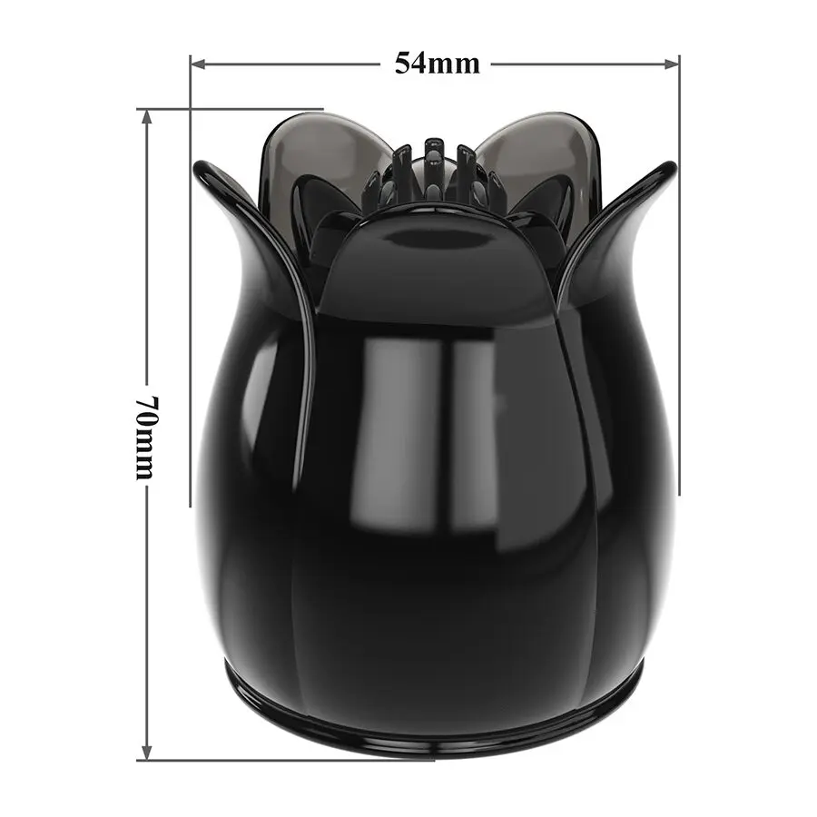 HIGH TECH Secret Garden Black Massage Head Photo 8