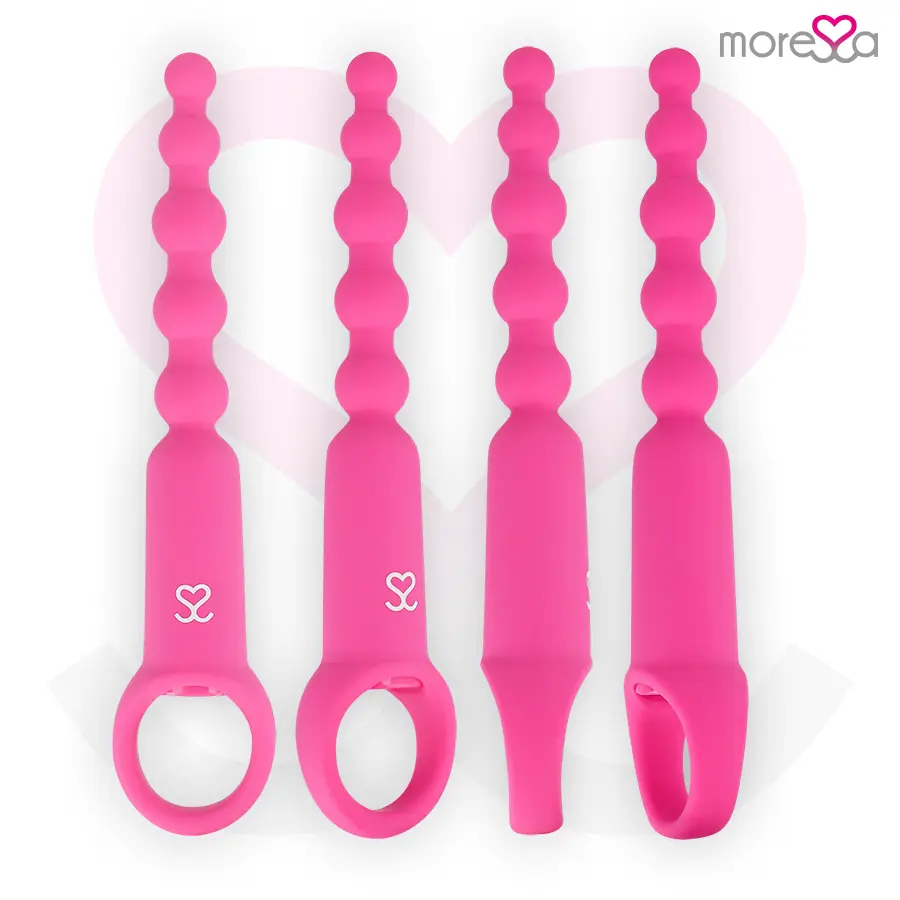 MORESSA Ronie Remote Control Anal Pleasure Toy Pink Photo 2