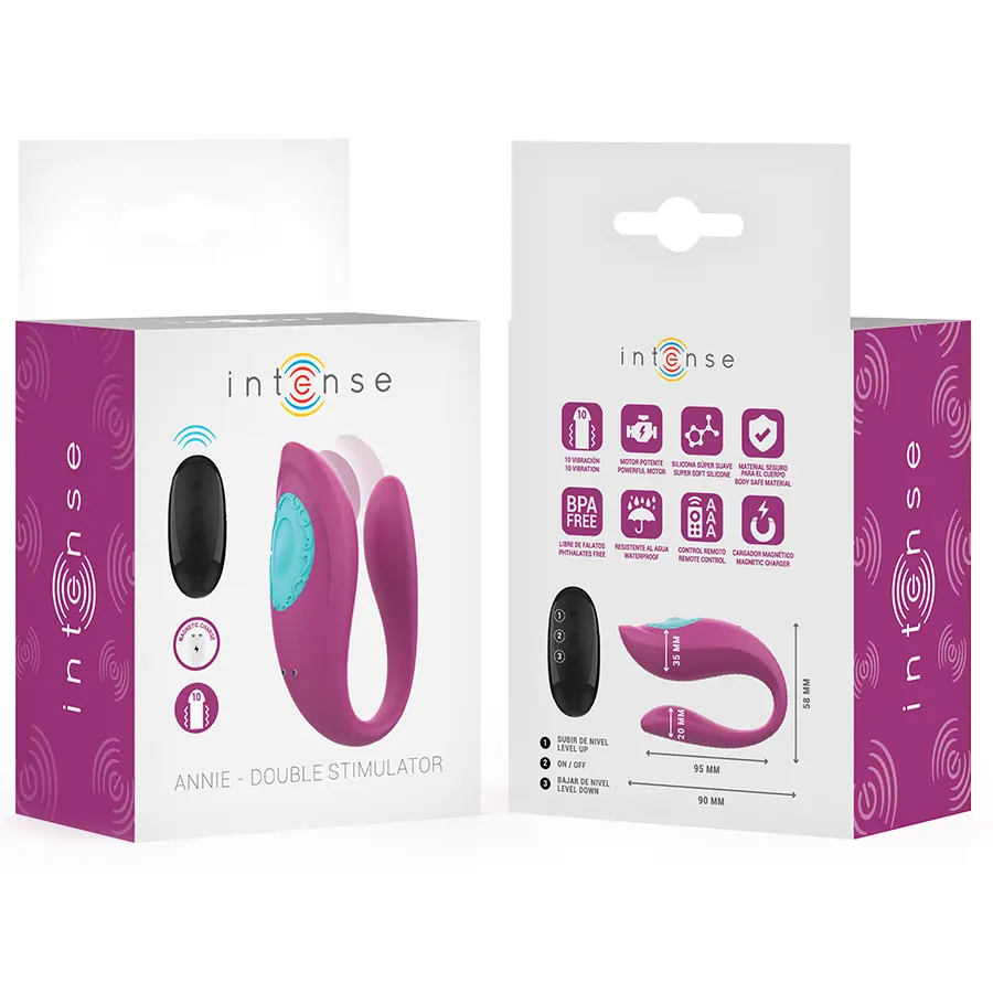 INTENSE ANNIE U-Shaped Vibrator and Stimulator Photo 8