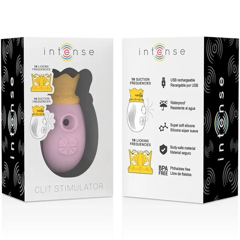 INTENSE Clitoris Stimulator - Pink Photo 8