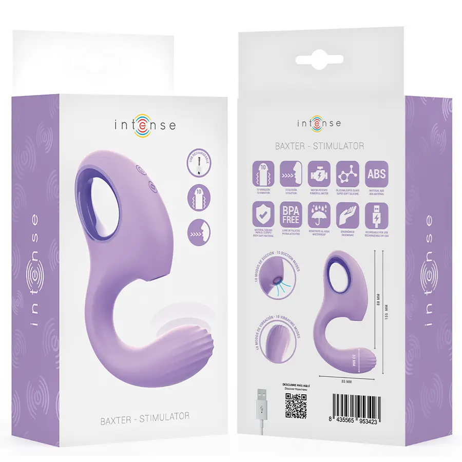INTENSE Baxter Dual Stimulator and Vibrator Photo 8