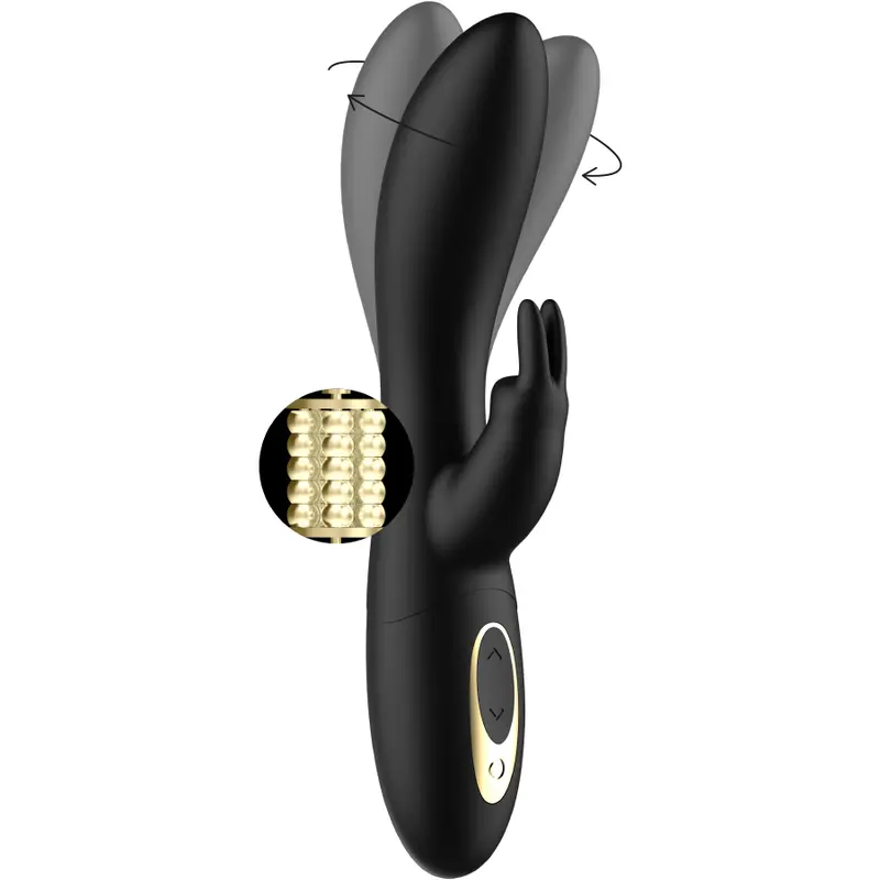 ibiza+ POWERFUL PEARLED ROTATOR WITH RABBIT Vibrators Photo 2