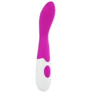 HIGH TECH Pretty Love Flirtation Bishop Vibrator Lilac and White with 30 Vibration Impulses and Silicone Material