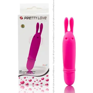Fun Toys Pretty Love Flirtation Boyce Stimulating Massager Lilac with 10 Vibration Modes and Waterproof Silicone Design