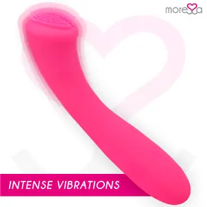 MORESSA CELSO Premium Silicone Rechargeable Vibrator with 30 Vibration Modes, USB Rechargeable, Waterproof and Ergonomic Design