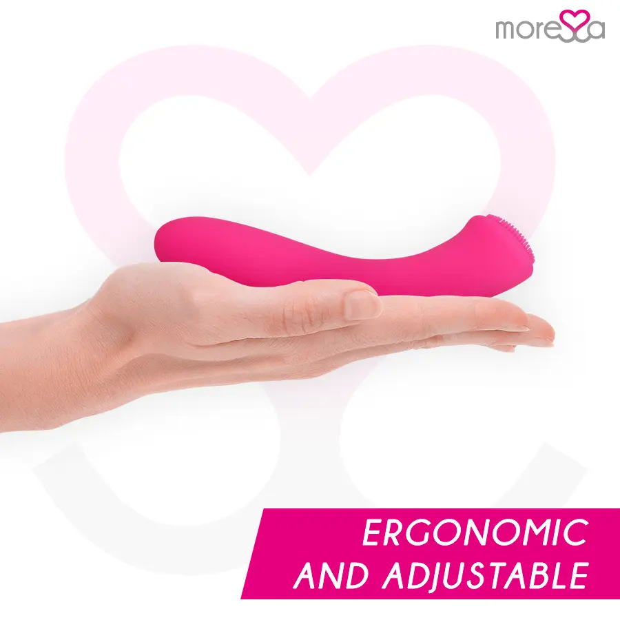 MORESSA CELSO Premium Silicone Rechargeable Vibrator Photo 5