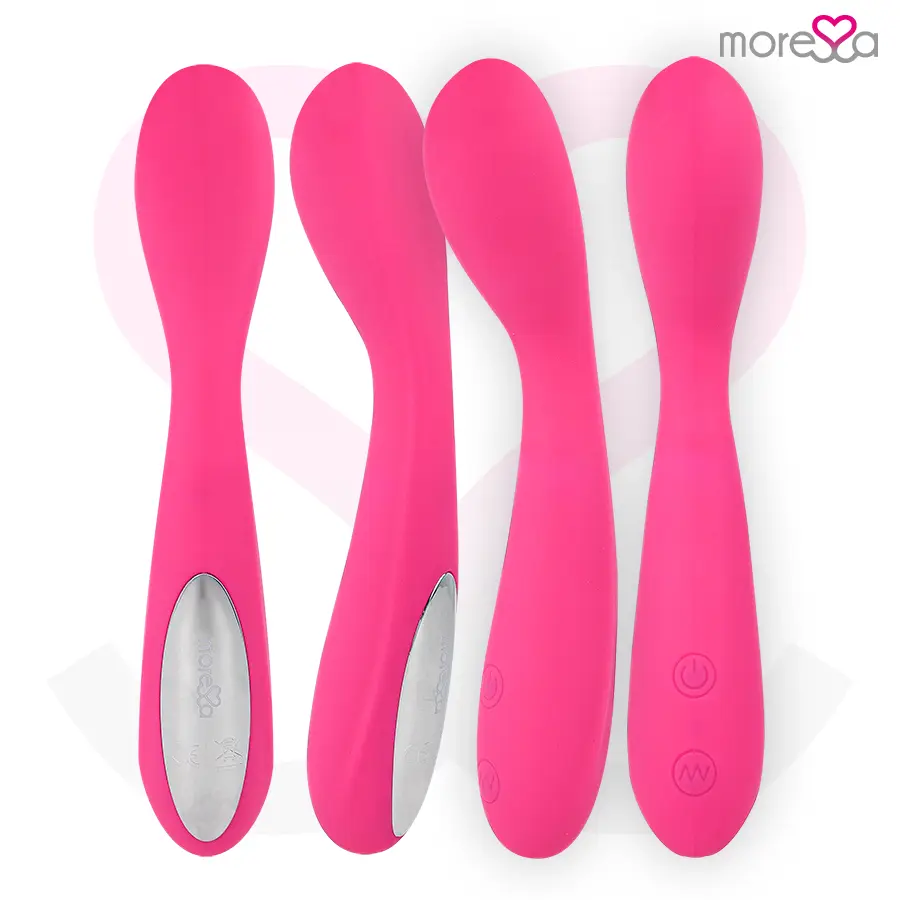MORESSA Druso Premium Silicone Rechargeable Vibrator Photo 3