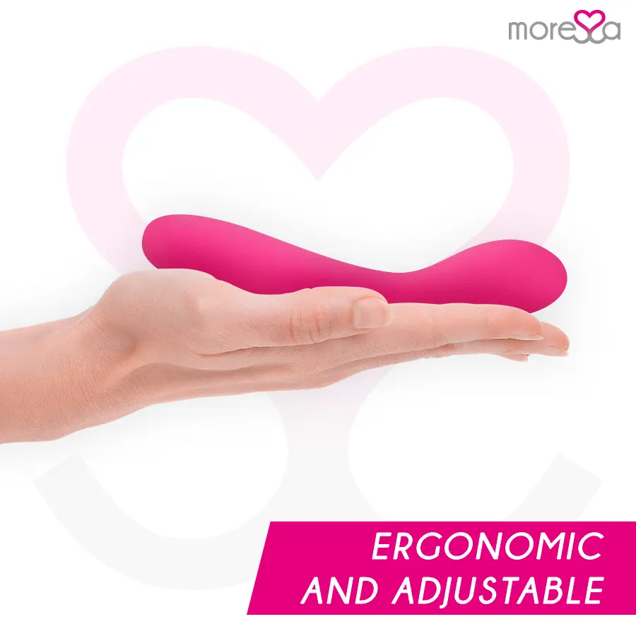 MORESSA Druso Premium Silicone Rechargeable Vibrator Photo 5