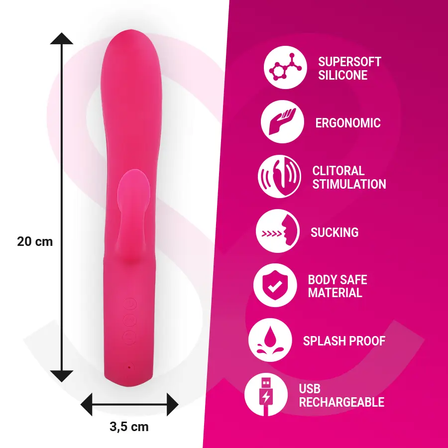 MORESSA Dustin Clitoral Suction and Vibration Vibrator Photo 4