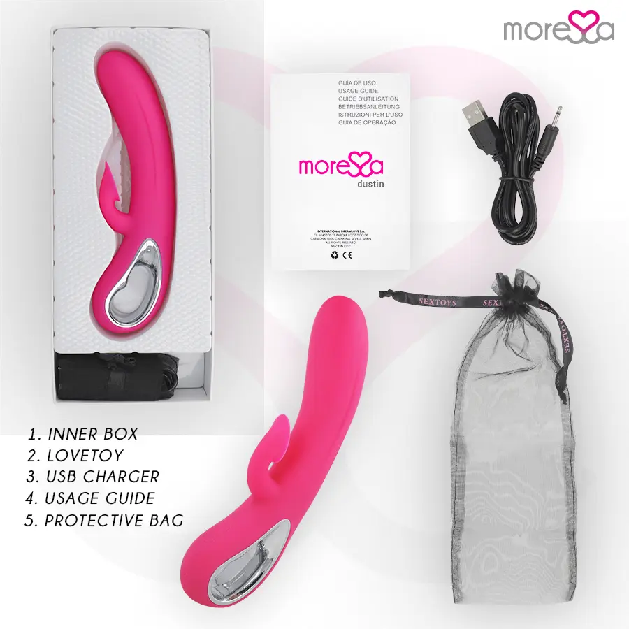 MORESSA Dustin Clitoral Suction and Vibration Vibrator Photo 6