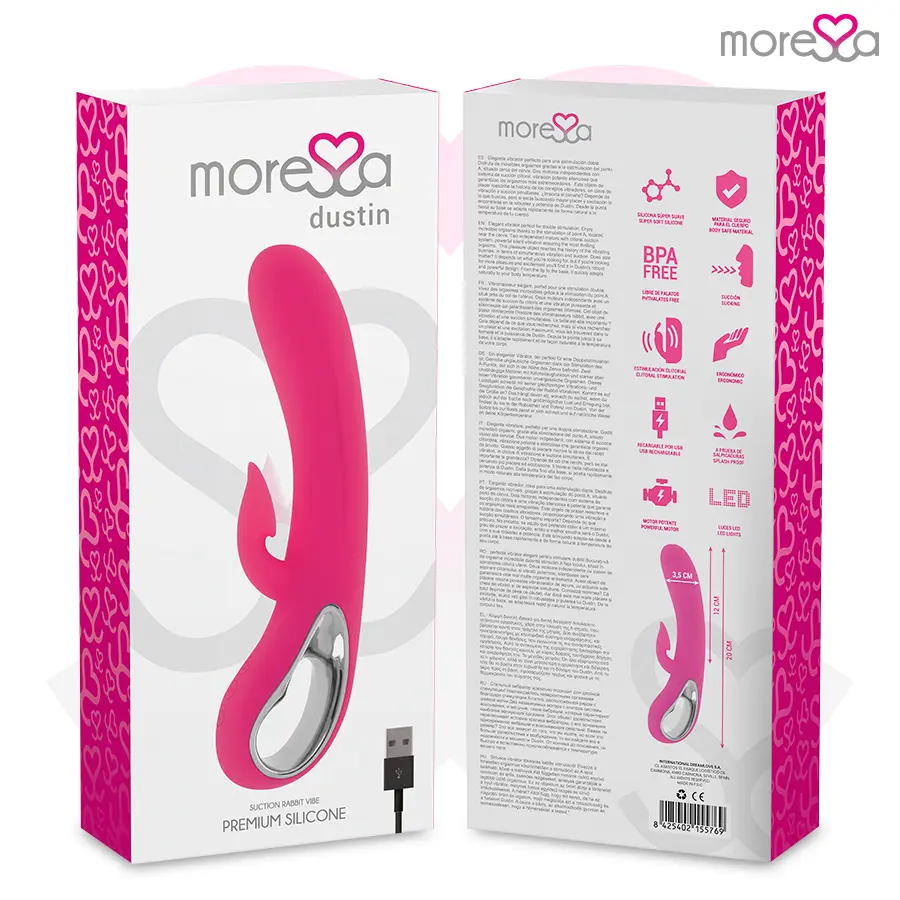 MORESSA Dustin Clitoral Suction and Vibration Vibrator Photo 7
