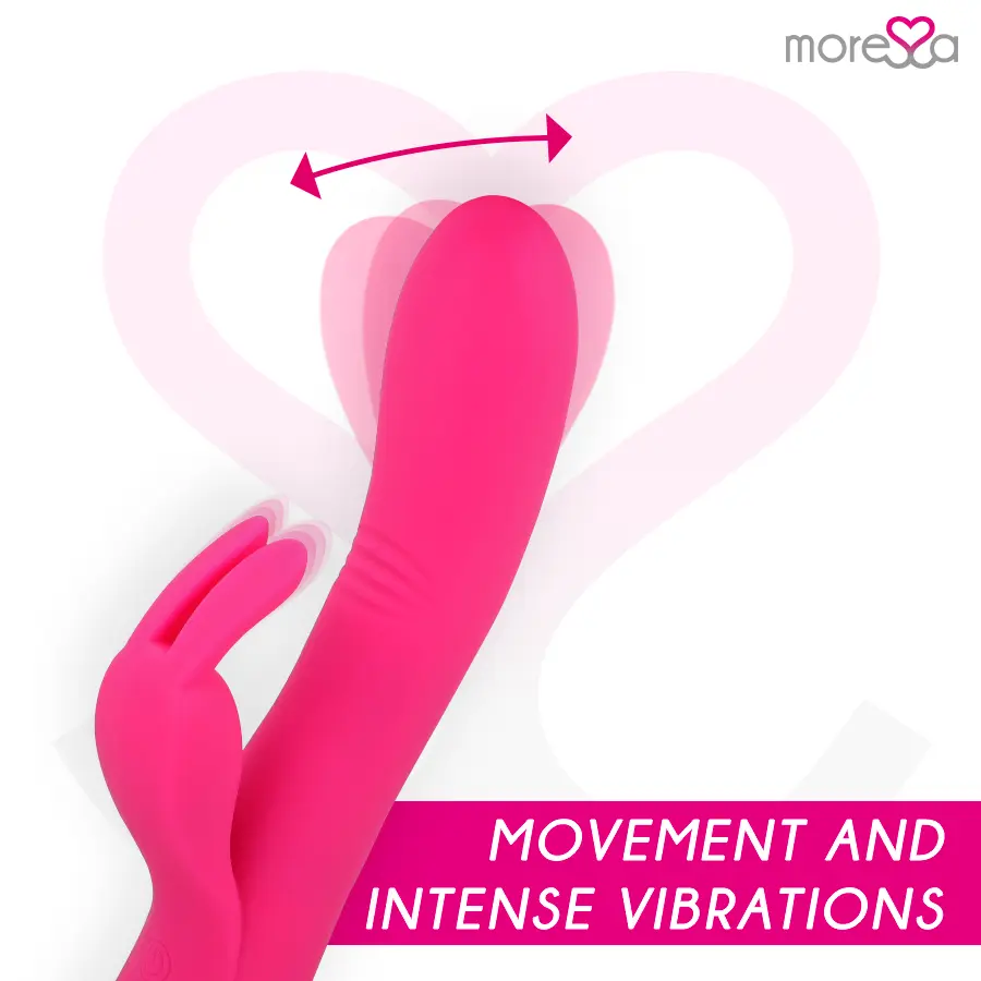 MORESSA ETHAN Rechargeable Dual Vibrator Photo 3