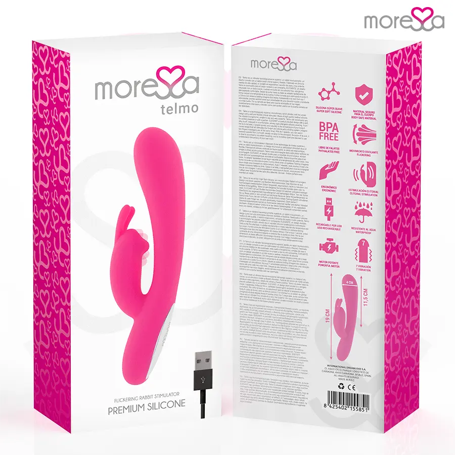 MORESSA Telmo Rechargeable Rabbit Vibrator Photo 7