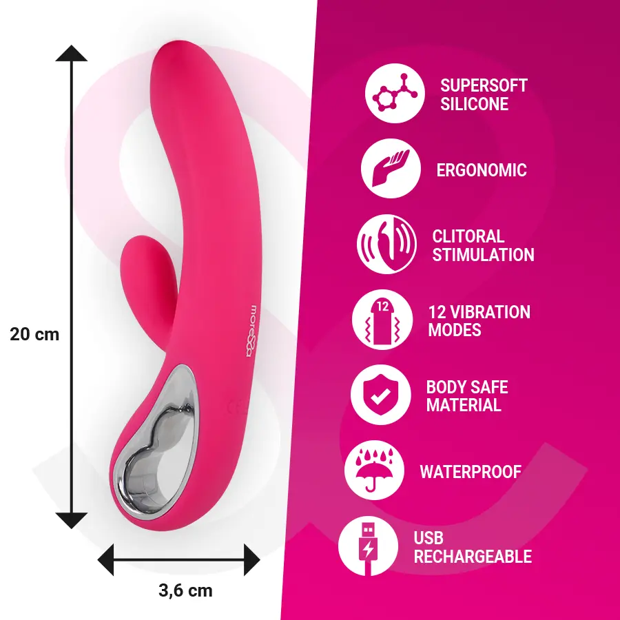MORESSA Troy Dual Action Vibrator Photo 4
