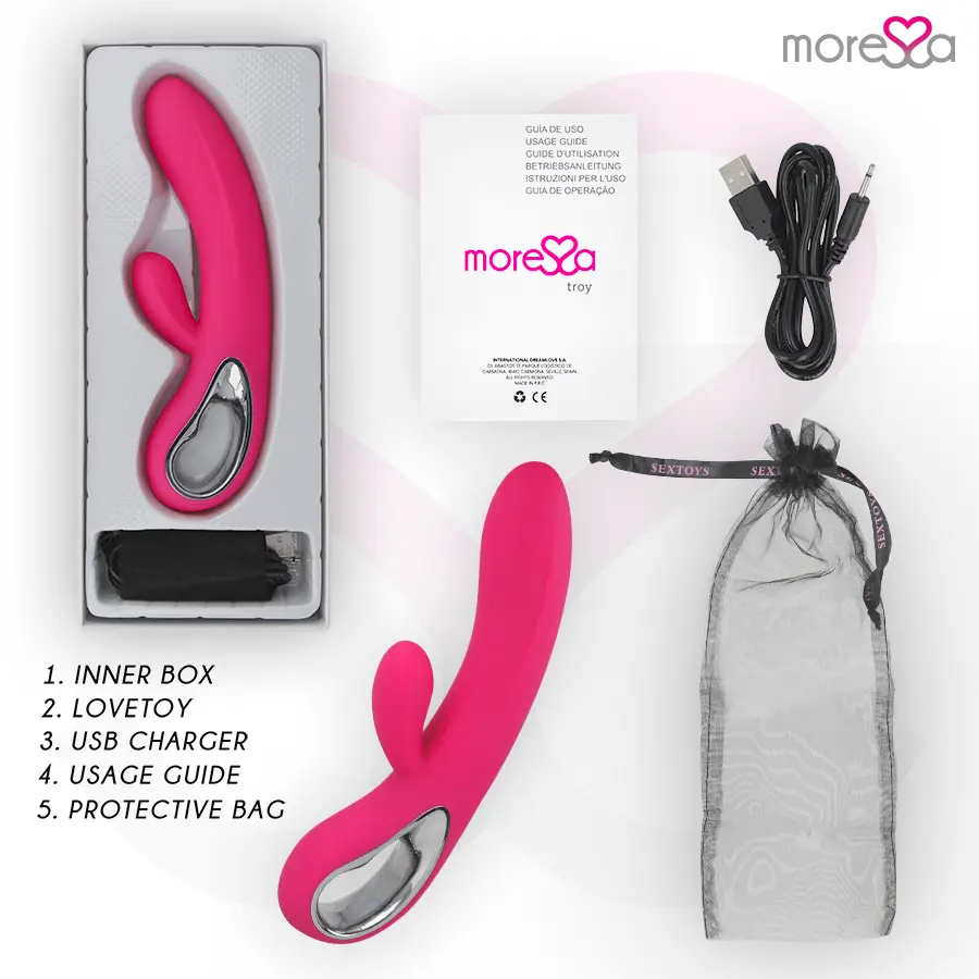 MORESSA Troy Dual Action Vibrator Photo 6