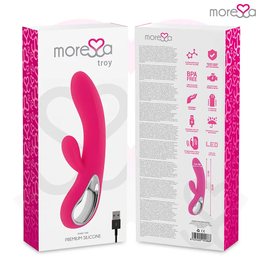 MORESSA Troy Dual Action Vibrator Photo 7