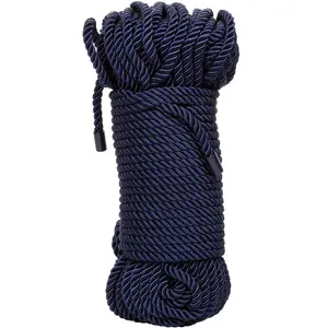 CalExotics Admiral Japanese Rope Blue 30 M Nylon Multi-Purpose Body-Safe Shibari Bondage Cord
