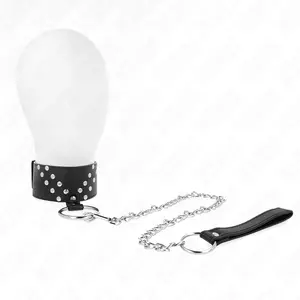KINK Kaklasiksna ar siksnu 65 cm ar V veida kniedēm regulējama 36-43 cm x 5 cm