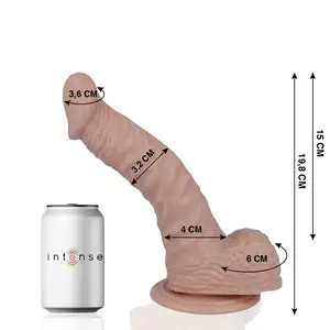 MR. INTENSE DILDOS MR INTENSE - 18 Realistic Dildo 19.8 cm Rubber and PVC Hypoallergenic with Suction Cup
