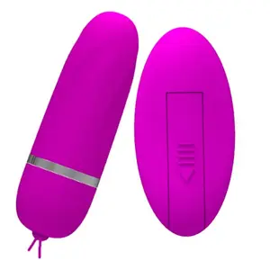 PRETTY LOVE Vibrating Egg Debby Lilac Silicone with Control Panel 12 Vibration Modes Phthalate-Free