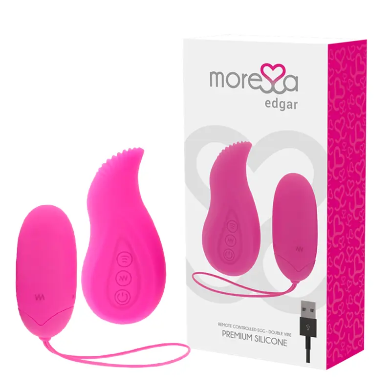 MORESSA EDGAR Remote Control Dual Vibrator Photo 2