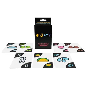 Kheper Games DTF Sex Emojis Kāršu spēle pieaugušajiem fantāzijām un sexting ar vairāku valodu atbalstu