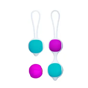 HEALTH KEGEL PRETTY LOVE - FLIRTATION ORGASMIC BALL DELUXE Silicone Training Balls with Interchangeable Weights