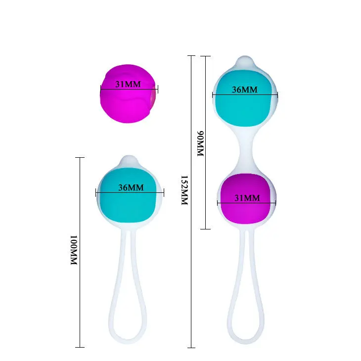 HEALTH KEGEL PRETTY LOVE - FLIRTATION ORGASMIC BALL DELUXE Photo 4