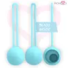 MORESSA OSIAN ONE Premium Silicone Kegel Balls Turquoise Photo 2