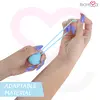 MORESSA OSIAN ONE Premium Silicone Kegel Balls Turquoise Photo 3