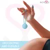 MORESSA OSIAN ONE Premium Silicone Kegel Balls Turquoise Photo 5
