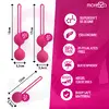 MORESSA OSIAN SET Premium Silicone Pink Kegel Balls Photo 4