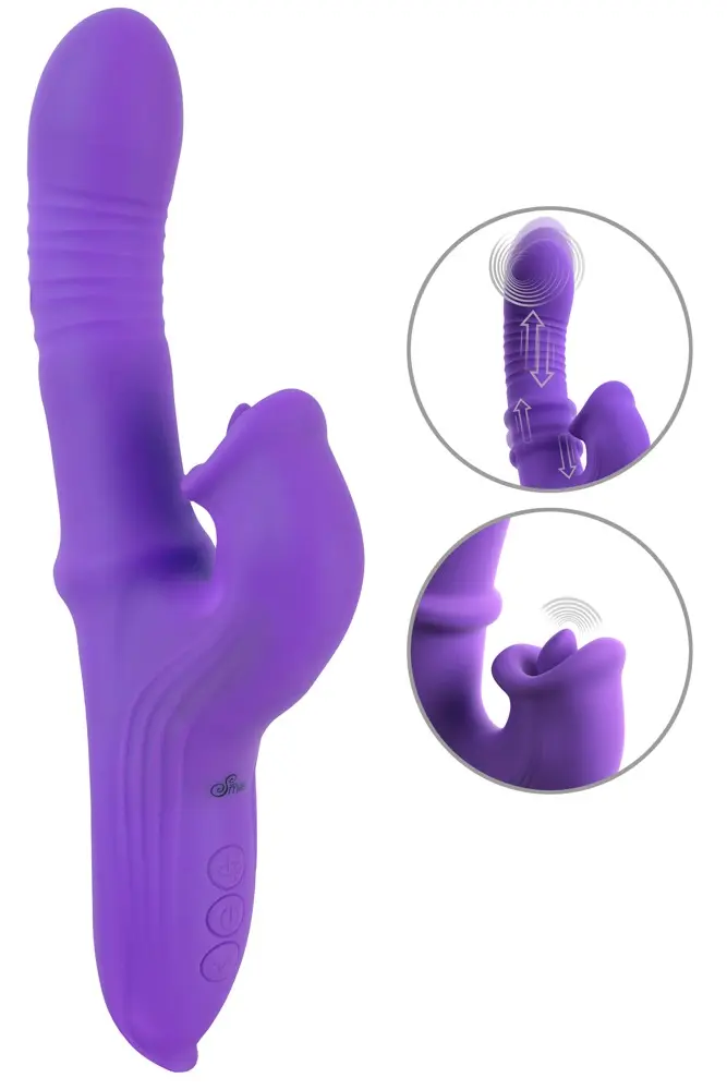 Sweet Smile Thrusting, Moving Ring Vibrator Photo 2