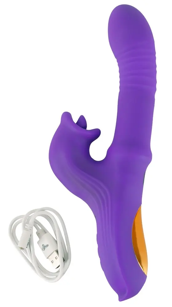 Sweet Smile Thrusting, Moving Ring Vibrator Photo 12