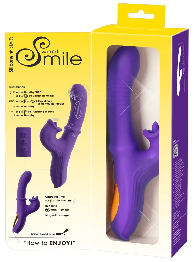 Sweet Smile Thrusting, Moving Ring Vibrator Photo 14