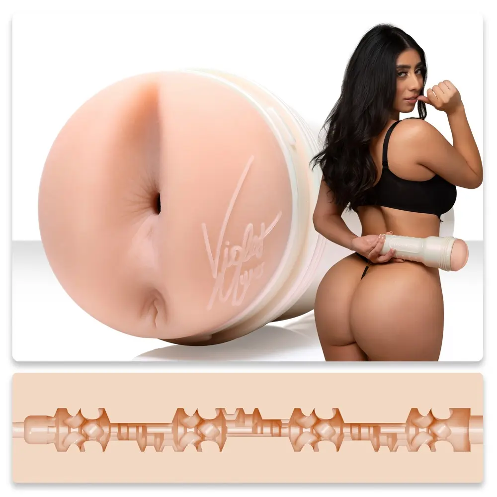 Fleshlight Violet Myers Ahegao Butt Masturbator Photo 2